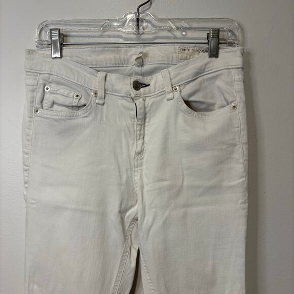 Rag & Bone JEAN Women's Skinny White Denim‎ 29 Stretch Classic Hamptons - Picture 7 of 7